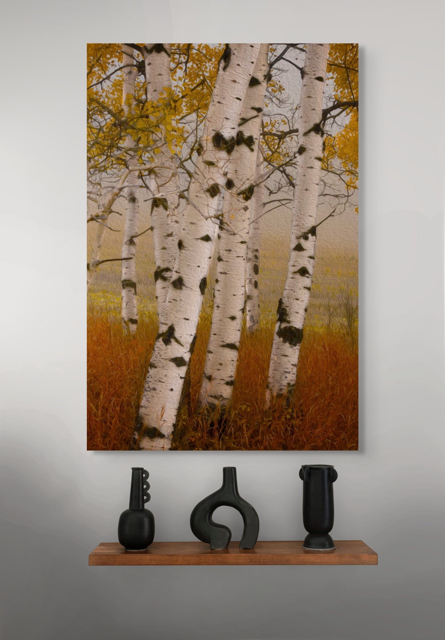 Fall Birch Trio - 3